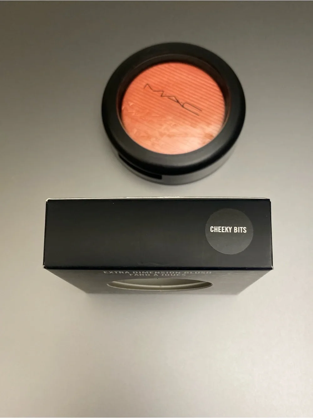 MAC “Cheeky Bits” Extra Dimension Blush